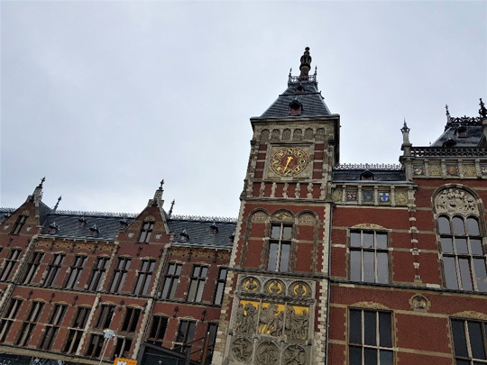 Foto des Amsterdamer Rathauses