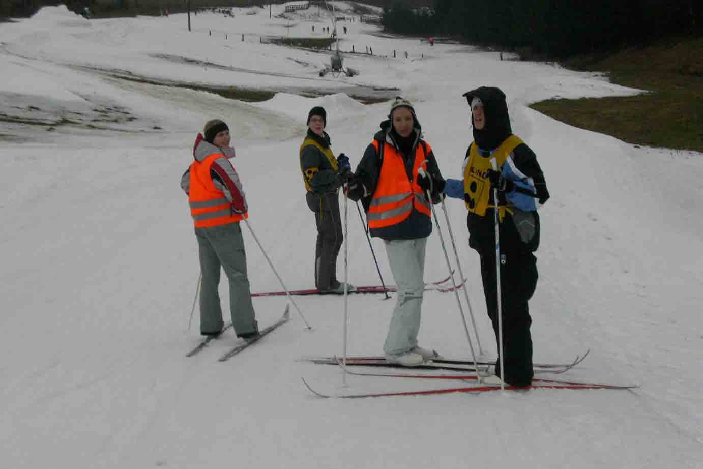 Das Skifahren hat bei allen sehr gut geklappt!